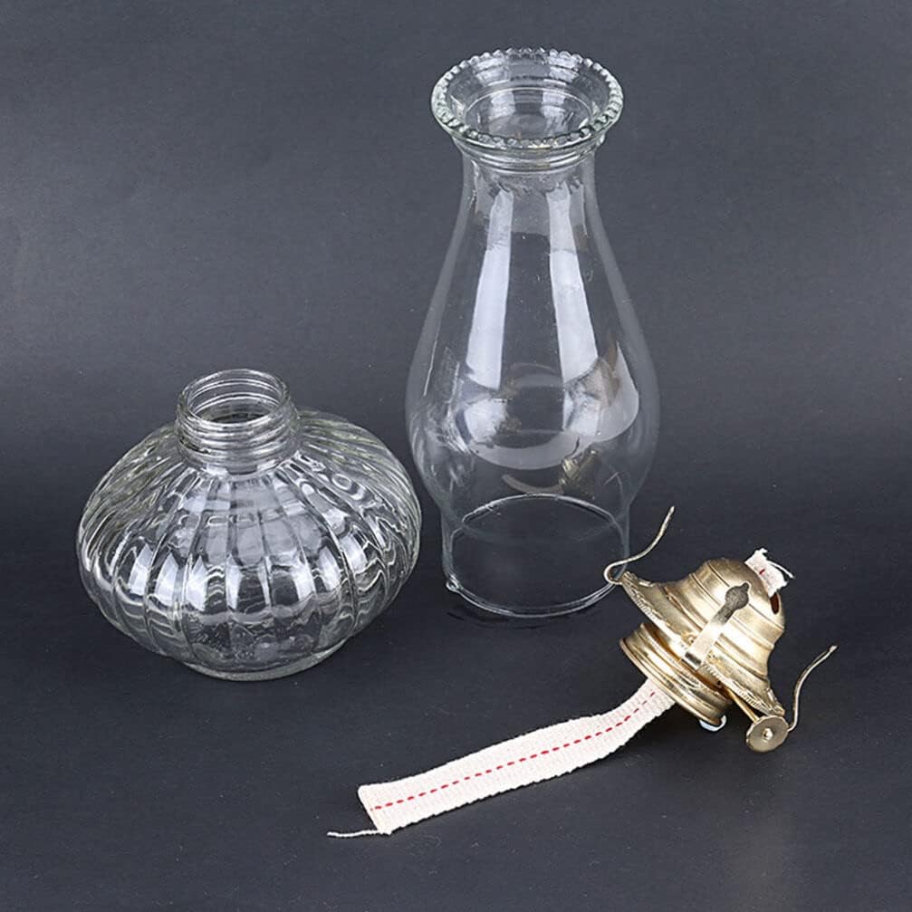 Oil Lamp Wicks 5 Set Oil Lanterns Burner Burners Replacement Parts Vintage Night Lights with Wick Wedding Centerpiece for Room Garden Party
