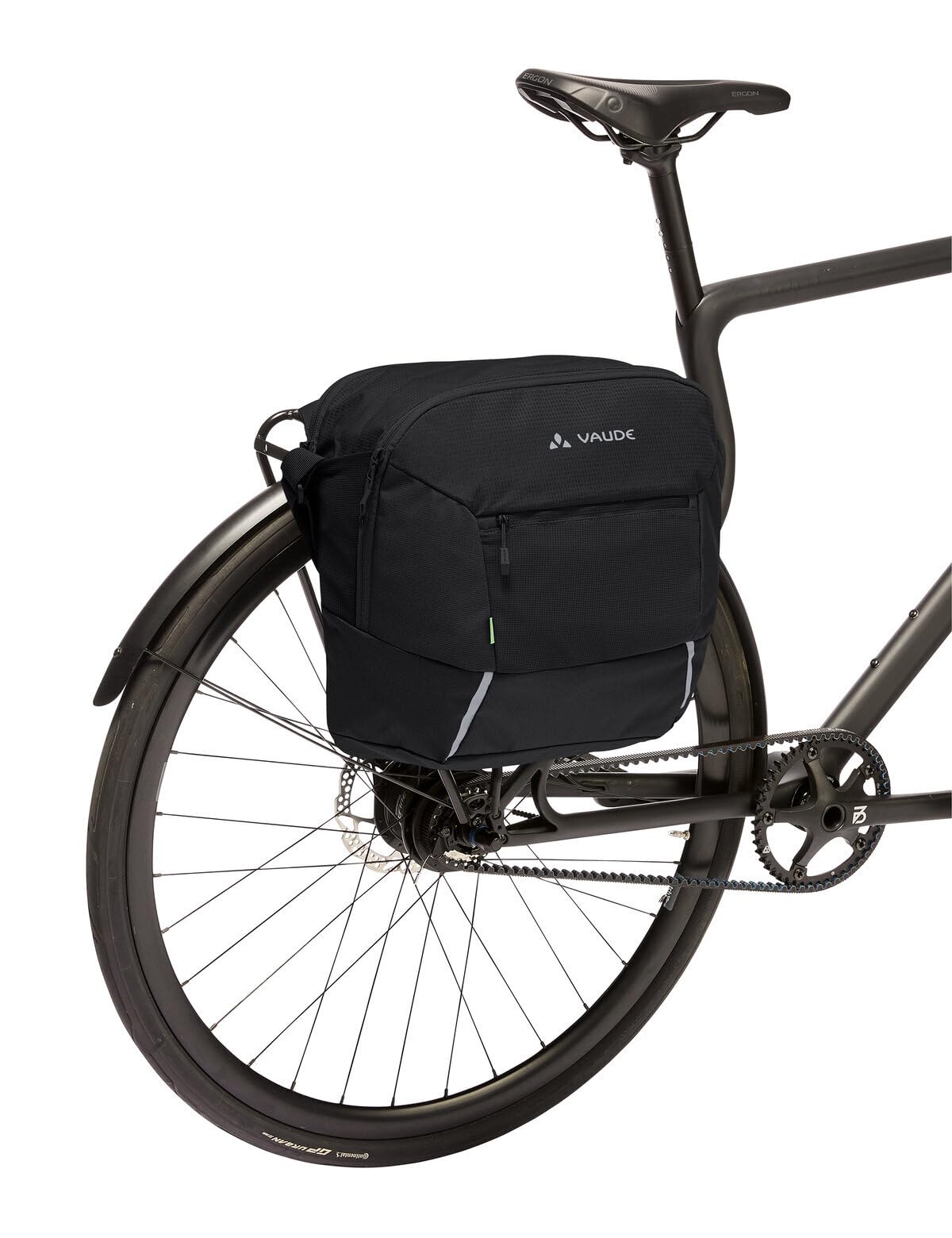VAUDE Cycle Messenger M - Messengertasche zum Radfahren mit 15 Liter Volumen - inkl. Regenhülle und Laptopfach