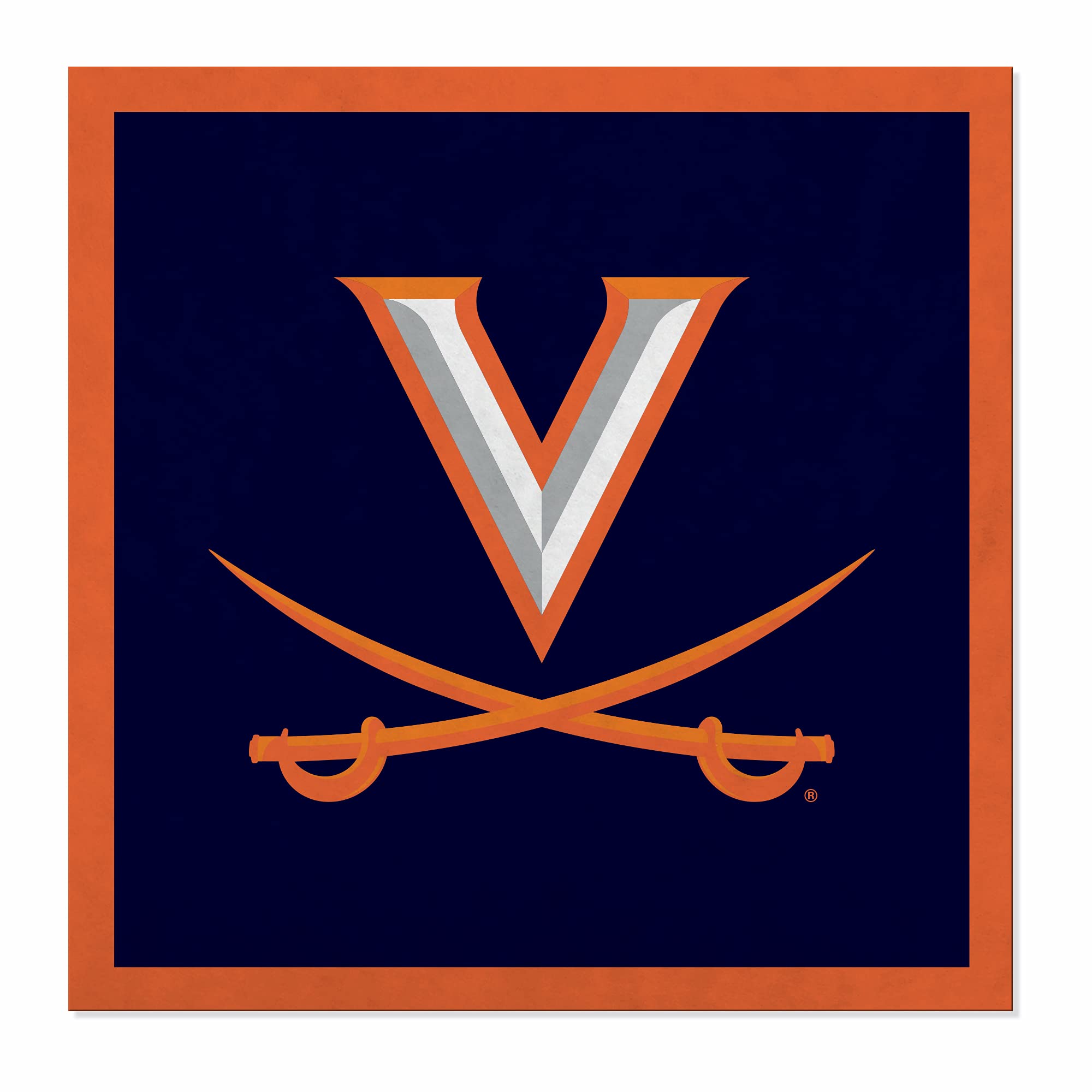 Rico Industries NCAA Virginia Cavaliers Felt Home & Wall Decor Banner - Banner for Man Cave, Game Room, Office & Bedroom - Long-Lasting Wall Decorations - Made in The USA - 23