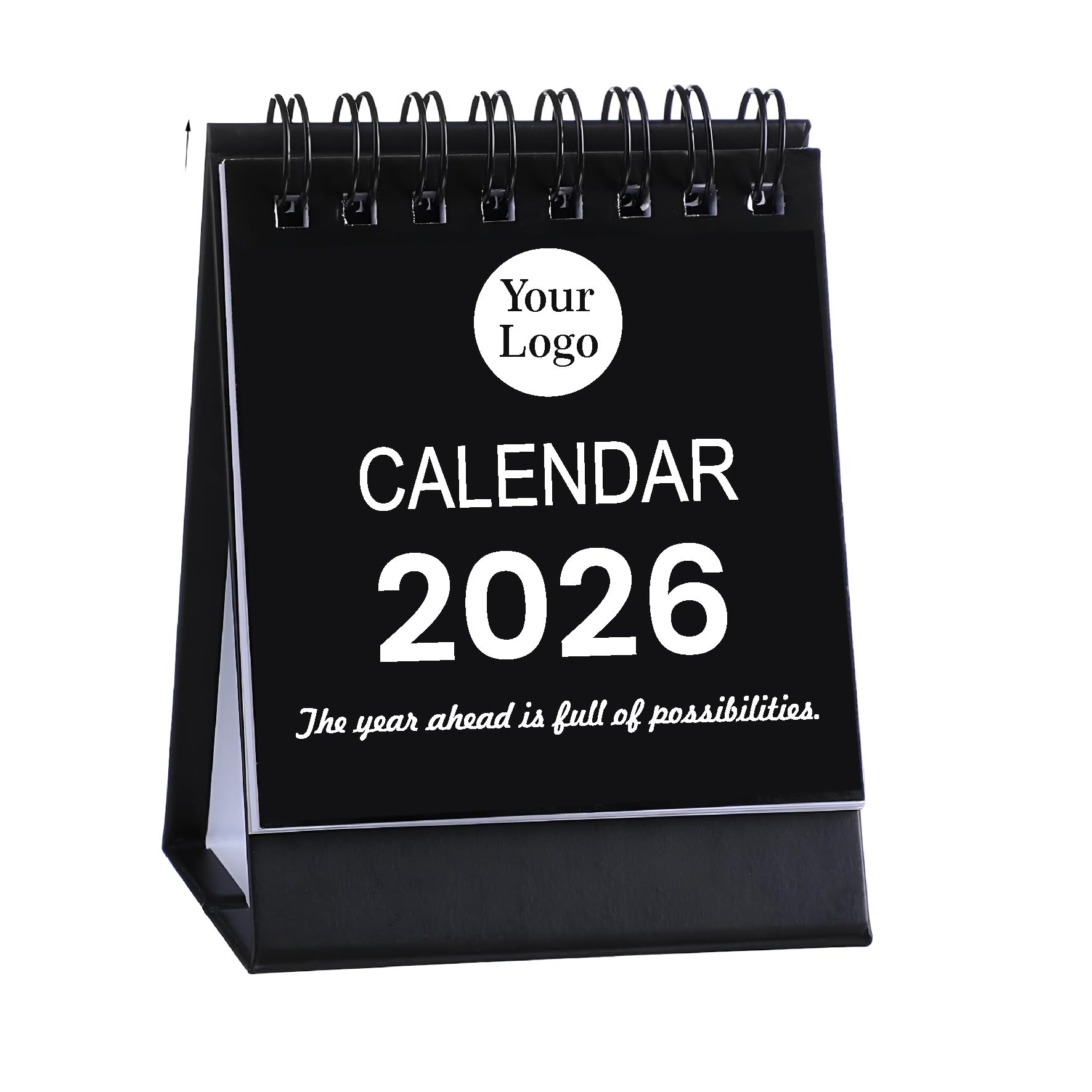 woopme Customized 2026 Table Calendar | Light Weight and Stylish Look Desk Top Calendar 2026 For Office Desk Study Table | Standing Flip Desk Calendar Wirebound-image-30