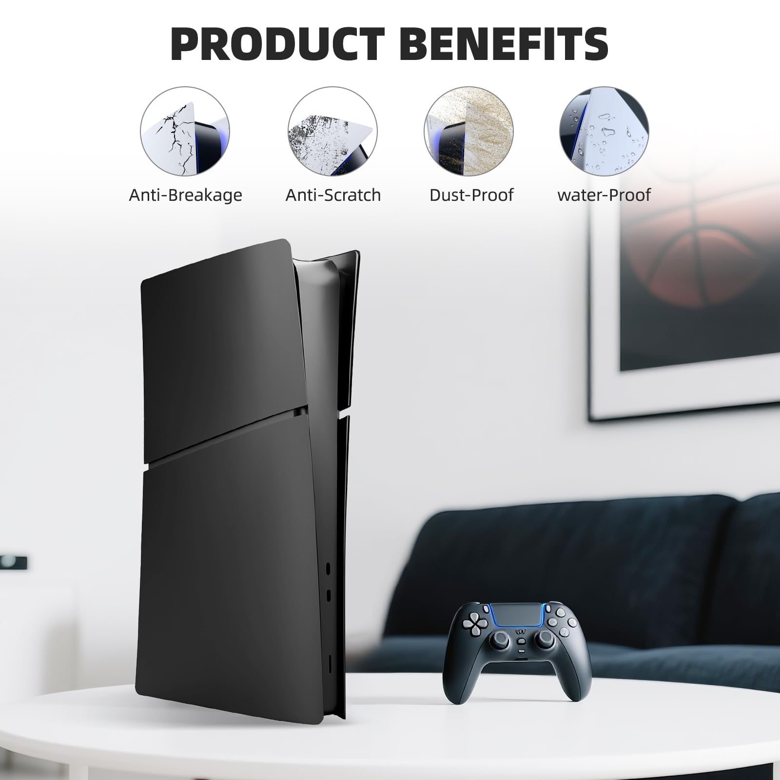 4 placas para PS5 Slim Disc y edición digital