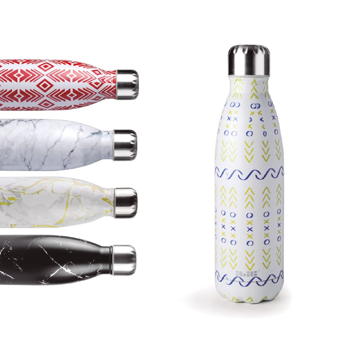 IBILI Thermos Flask with Double Wall, Olatu, 500 ml, 18/10 Stainless Steel, Double Wall, Reusable