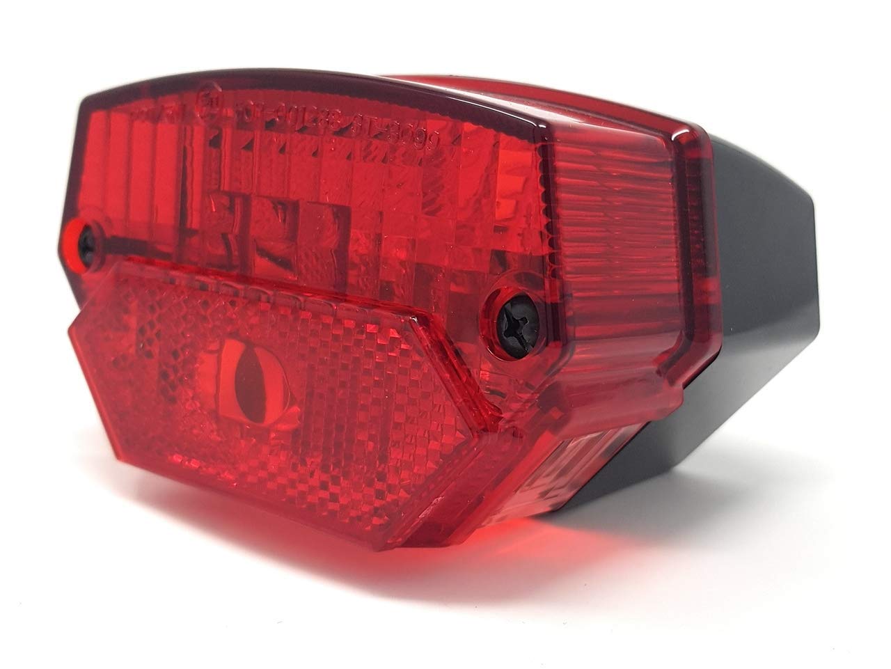 ADVANCED 12V MOTO DEL feu frein arrière alliage aluminium coque anti