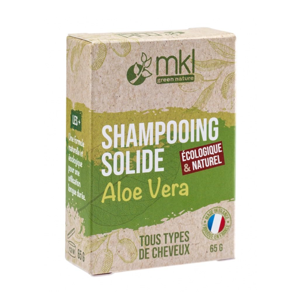 MKL Green Nature Aloe Vera Solid Shampoo All Hair Types 65g