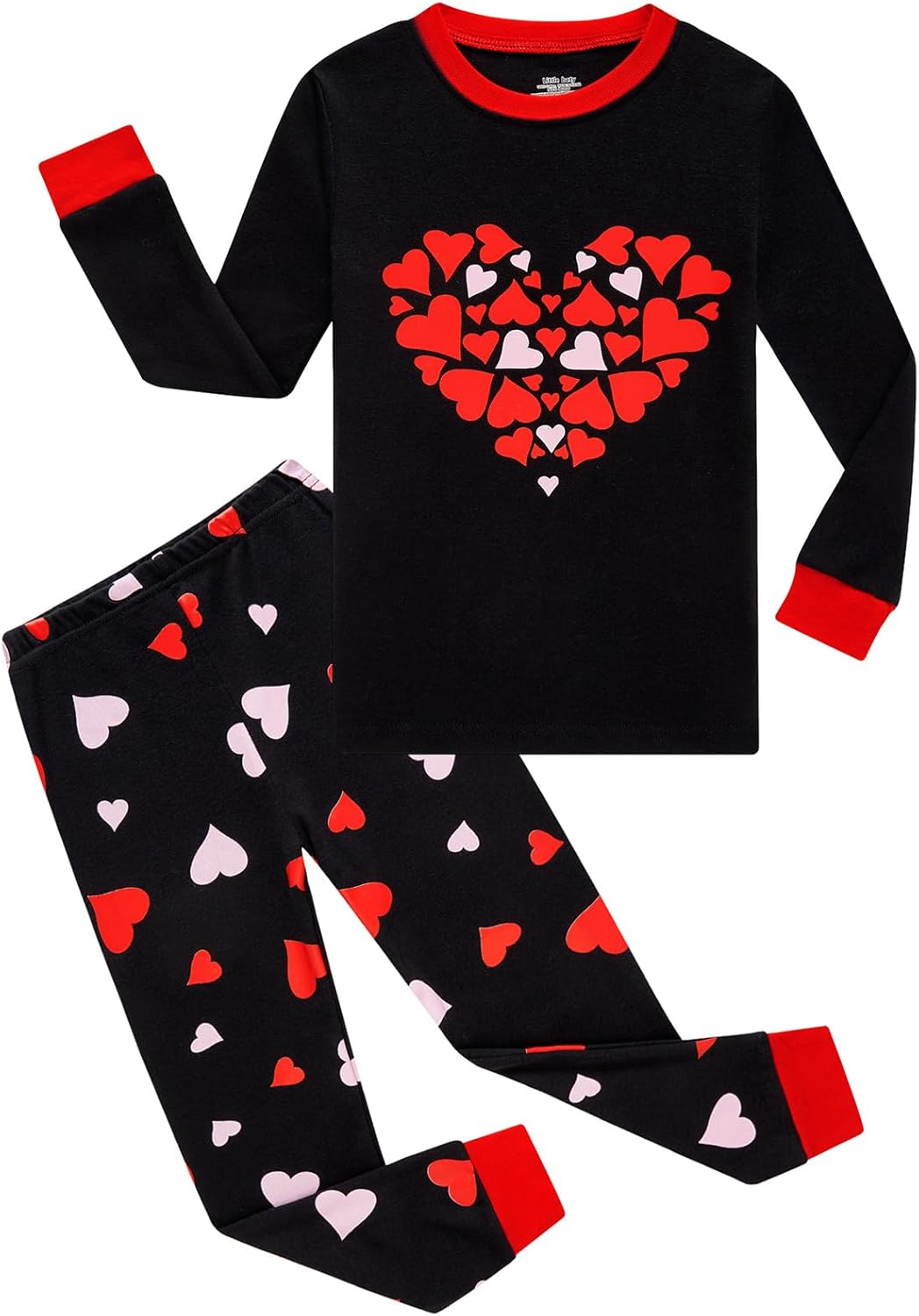 Toddler Boys Cotton Pajamas Kids Long Sleeve Sleepwear Holiday Pajamas Sets