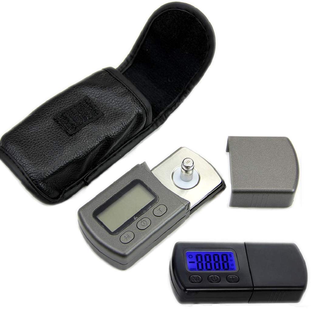 Meiliyizu 0.01G Turntable Force Tracking Scale Phono Turntable Cartridge Pressure Gauge Tone Arm Scale Record