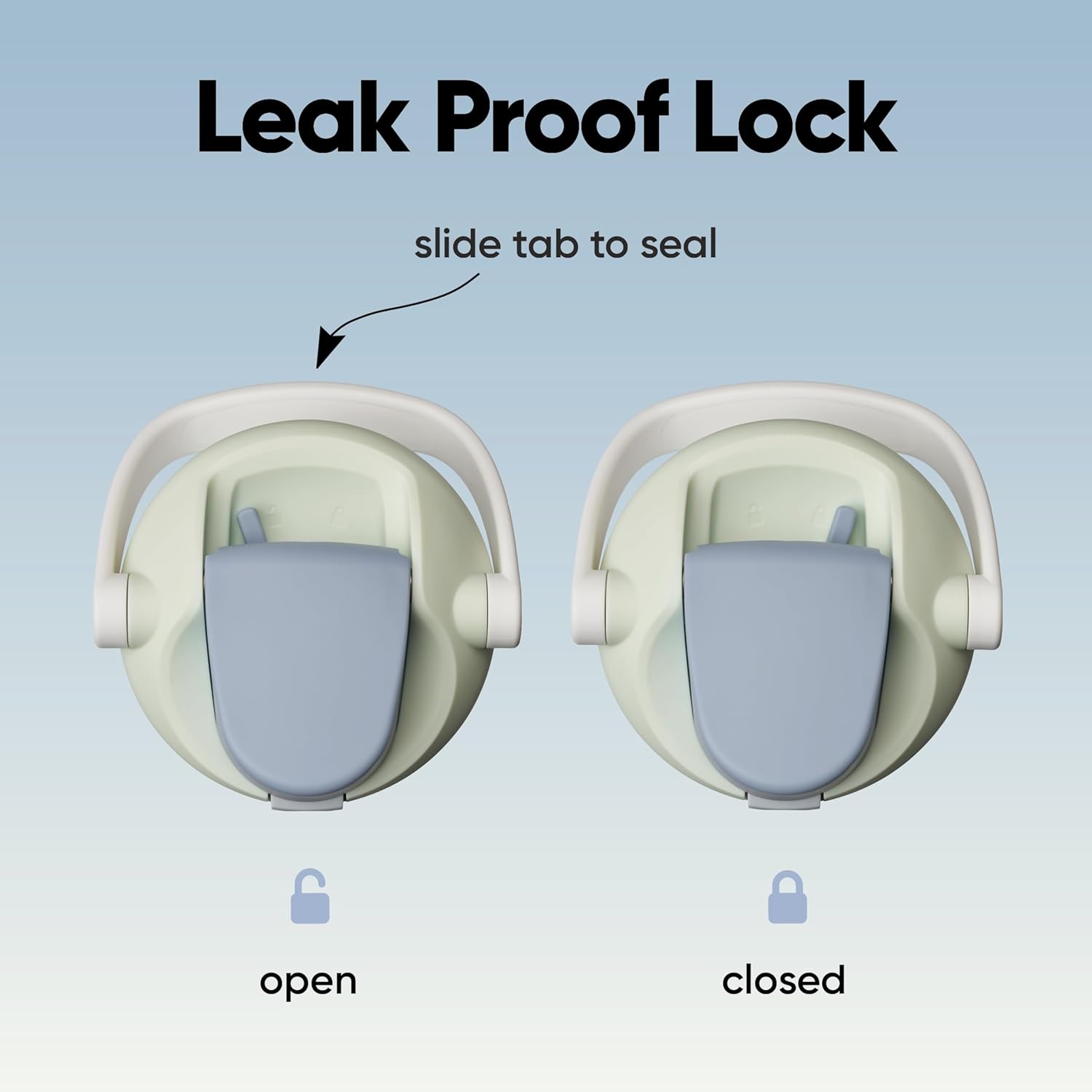 Owala FreeSip Sway Insulated Stainless Steel Water Bottle with Two-Way Spout, Built-In Straw and Bucket Handle, Made for Travel, School, and Sports, 30oz, BPA Free, Leak Proof, Iced Breeze - Image 3