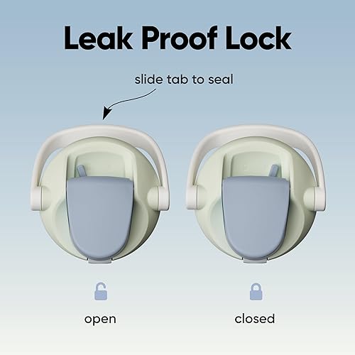 Miniatura 3 de Botella de agua Owala FreeSip Sway aislada de acero inoxidable con pico de dos vías, pajita incorporada y asa de cubo, hecha para viajes, escuela y