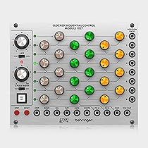 Behringer MODULO DI CONTROLLO SEQUENZIALE CLOCKED 1027 Legendary 2500 Series 8-Position Step Sequencer Module per Eurorack