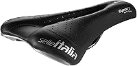 Selle Italia Sport Gel Flow Saddle - Lightweight 330g Gel Comfort Bike Seat for Road & MTB, S2 idmatch Fit