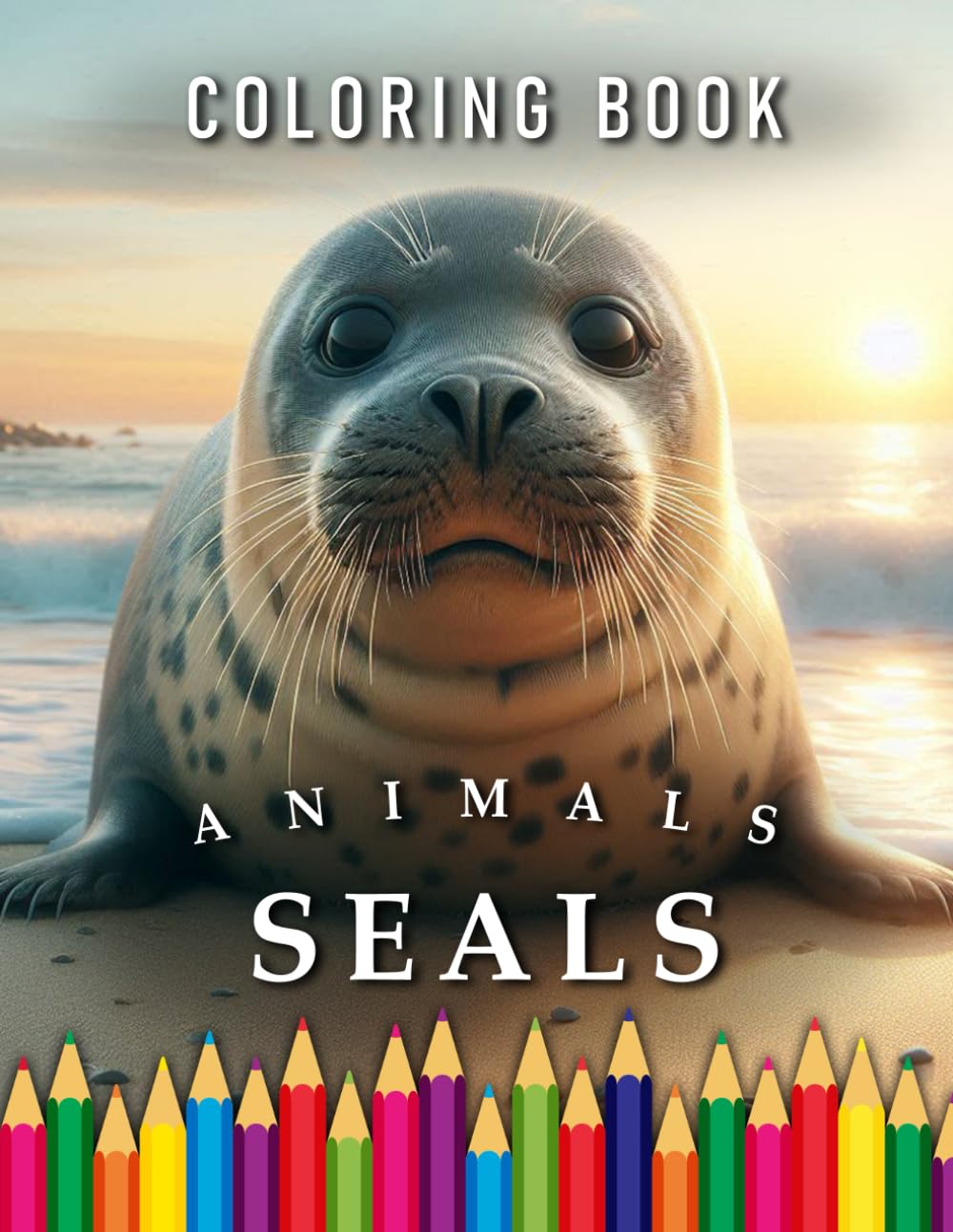 Seals | Coloring Book: For Adults & Children | The perfect Gift for Animal Lovers (Animals | Coloring Books)