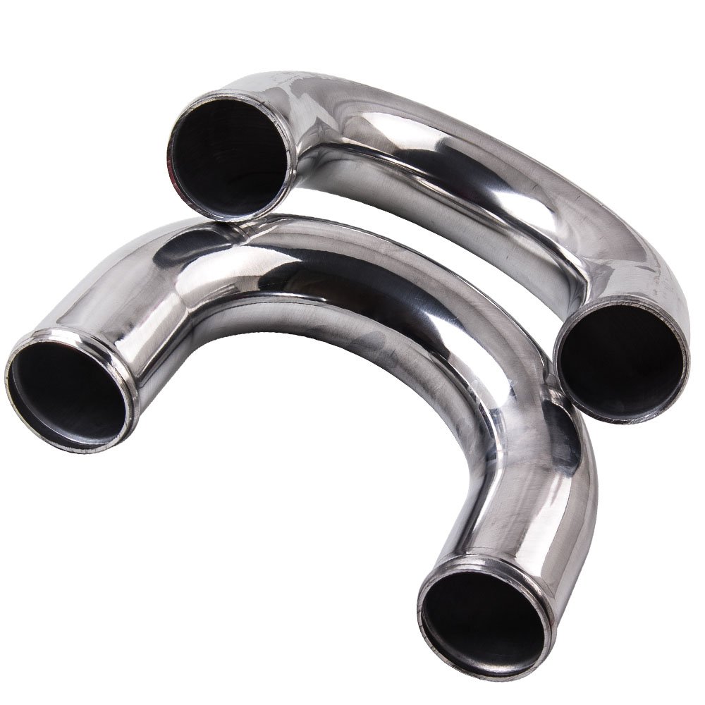 maXpeedingrods 2,5 pollici, 64 mm, in alluminio, universale, kit per tubazioni turbo