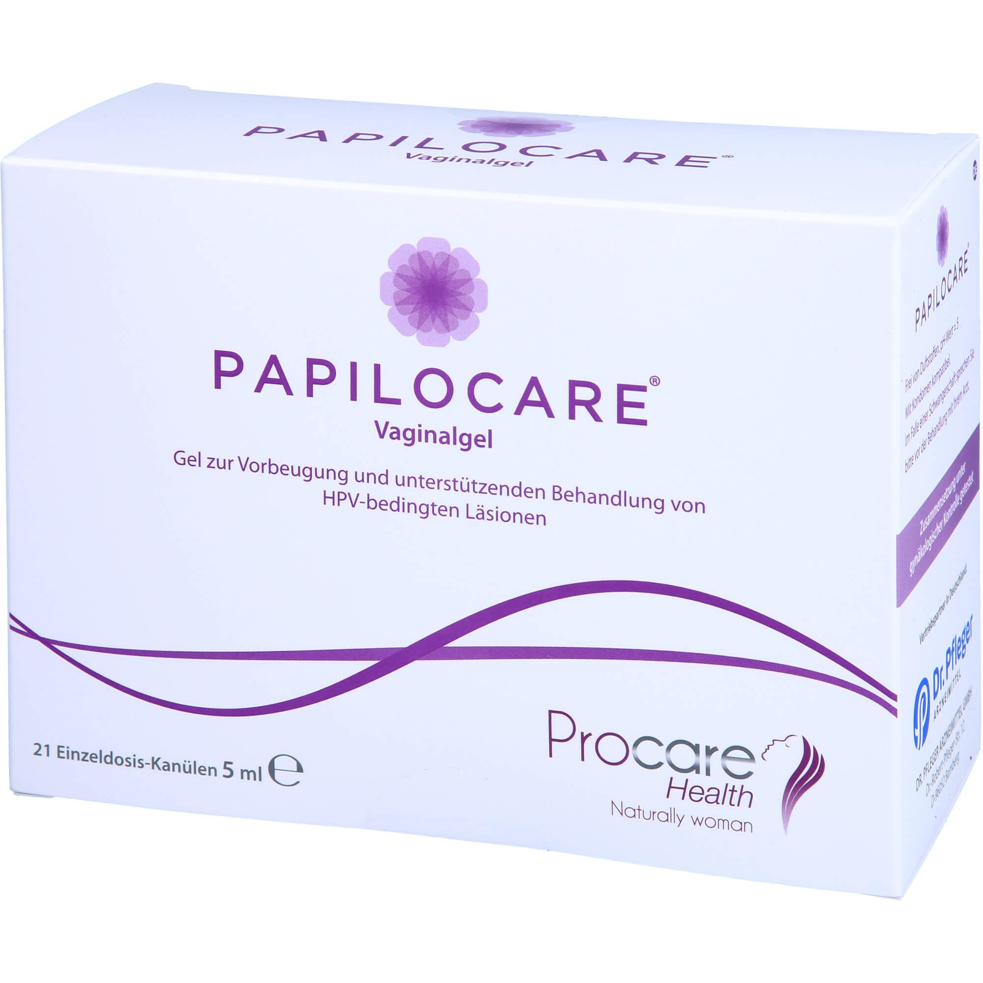 Papilocare Gel Vaginal 21 Monodosis 5 Ml