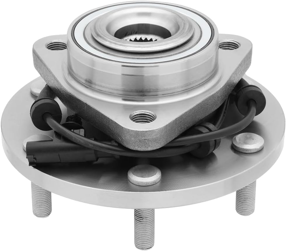 [2-Pack] 515156 - FRONT Driver & Passenger Side Wheel Hub Bearing Assembly Compatible With [RWD ONLY] 2012-2015 Nissan Armada, 2012-2015 Nissan TITAN