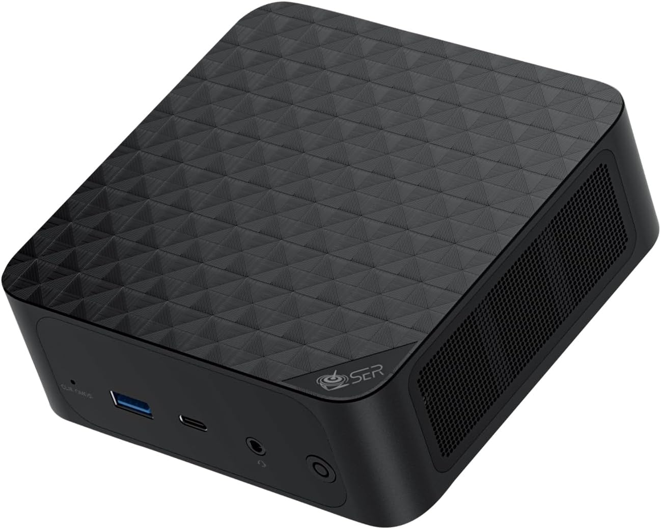 BeelinkSER6-P Mini PC 6900HX AMD Ryzen 9 Processor(8C/16T, up to 4.9GHz) 32G DDR5+1TB M.2 2280 PCIe 4.0x4 SSD, WiFi 6, LAN 2.5G, 4K, BT 5.2, HDMI 2.1, DP 1.4, USB4