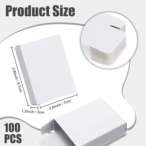 Miniatura 9 de 50 cajas de jabón Kraft para jabón casero sin ventanas, cajas de jabón vacías para hacer jabón, suministros para hacer jabón, regalos de fiesta,