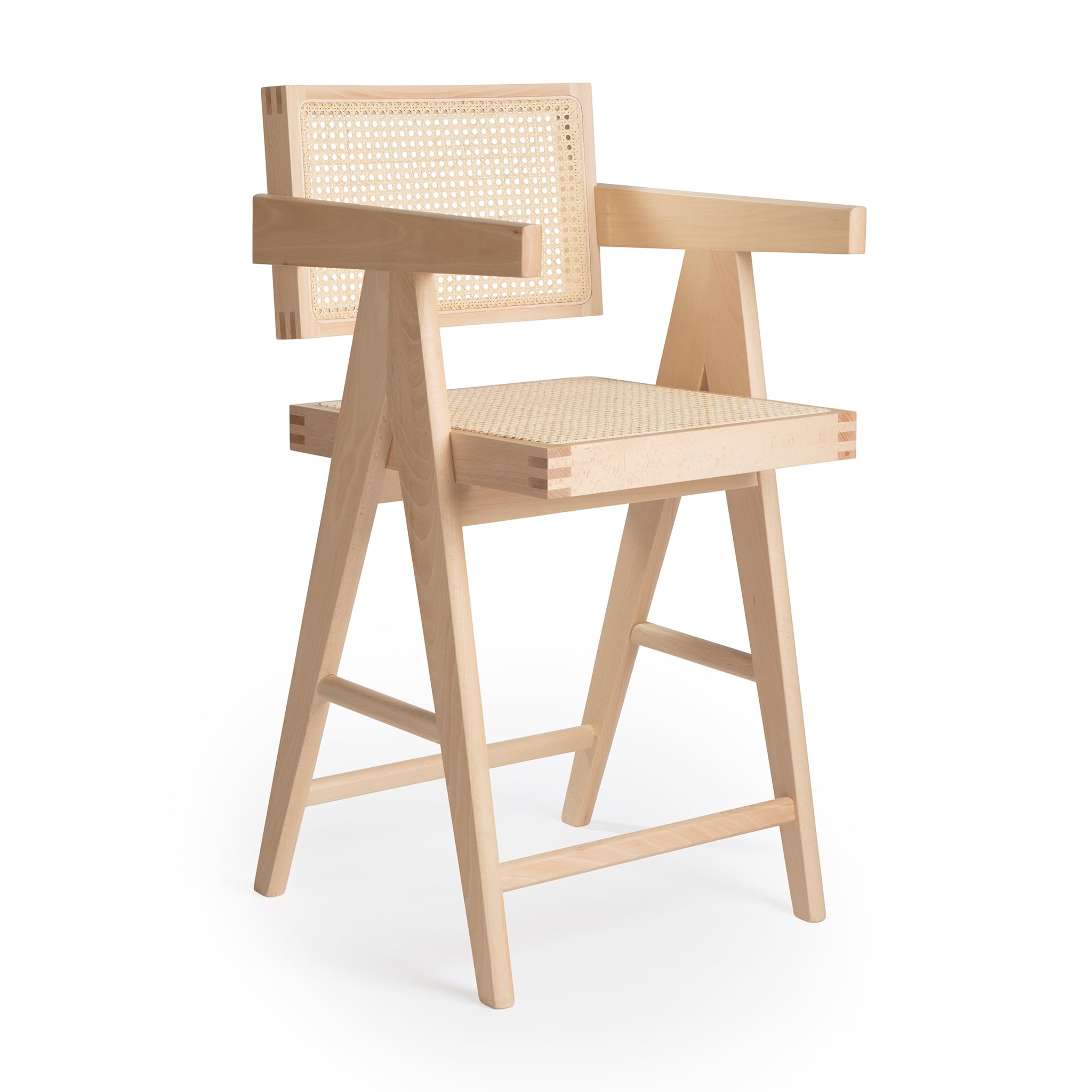 Amazon.com: Klarel Luxurious Chandigarh Counter Stool, Pierre