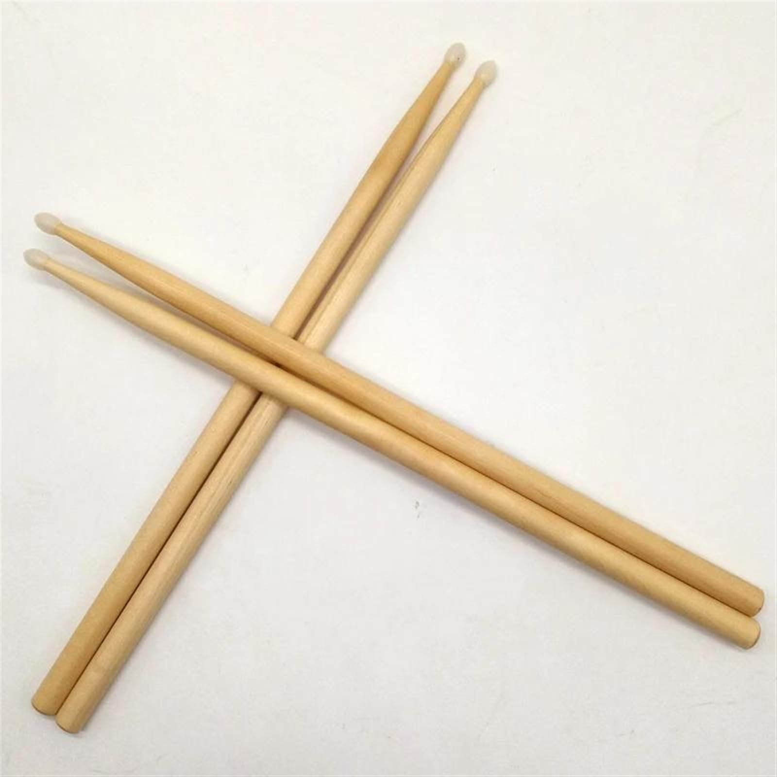 6 Paar 7A Drumsticks Mit Nylonspitze, Ahornholz-Drumsticks, Mattes Finish, Drumsticks Aus Holz Schlagzeug Sticks Set