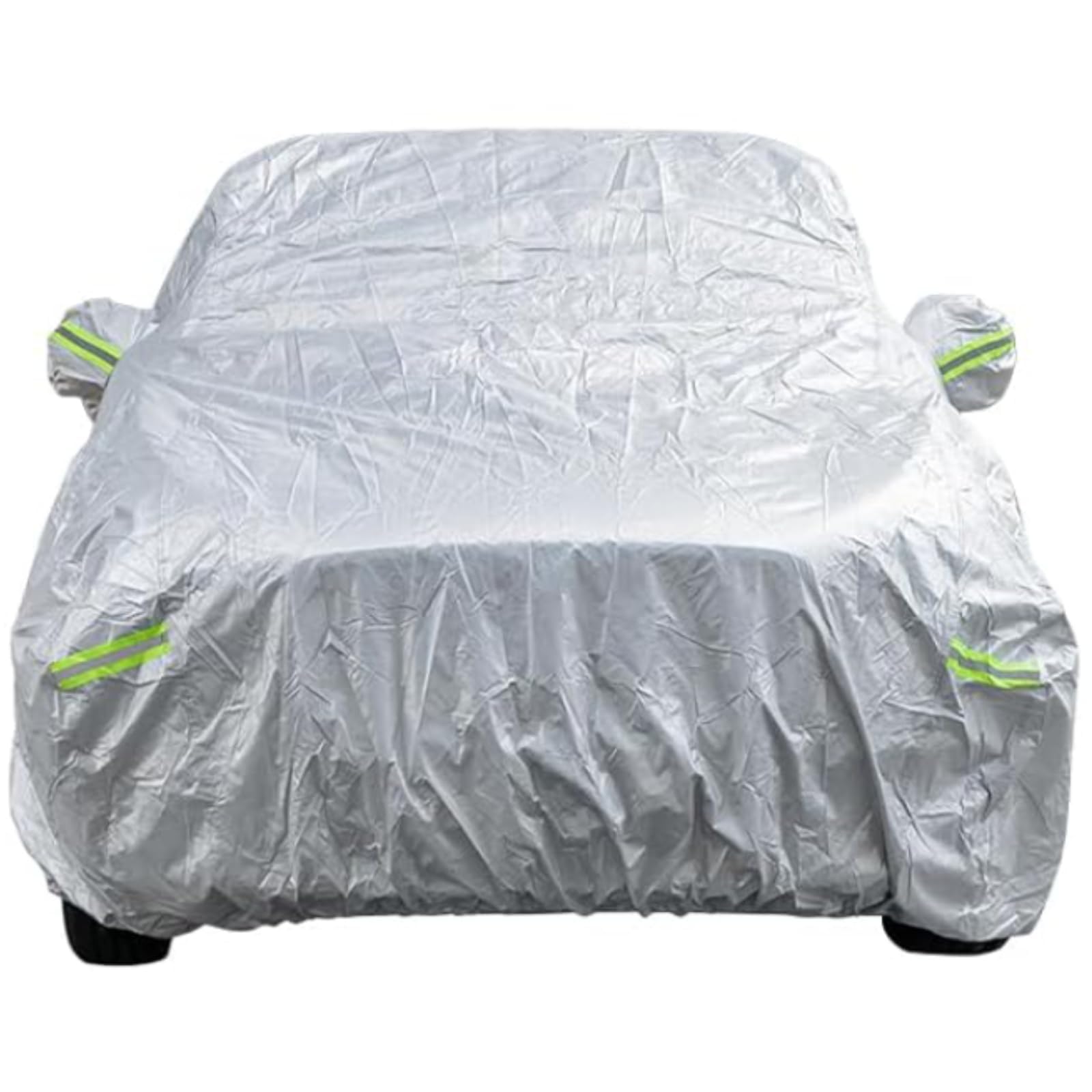 NERDUIX Protective Cover for Kia K2 K3 K4 K5 KX K3S Cross KS3 KX3 KX5 KX7 All Weather Waterproof Car Cover with Reflective Strips for Night Safety,Fit SUV 516x195x165cm