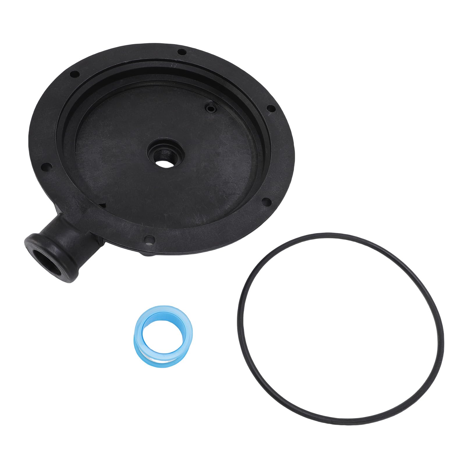 Voluta di Ricambio per Pompa Booster 60 Pompa per Piscina con Guarnizione O-ring, Anello di Tenuta dell'alloggiamento in Plastica Dura, Facile Installazione Fai-da-te per la Manutenzione