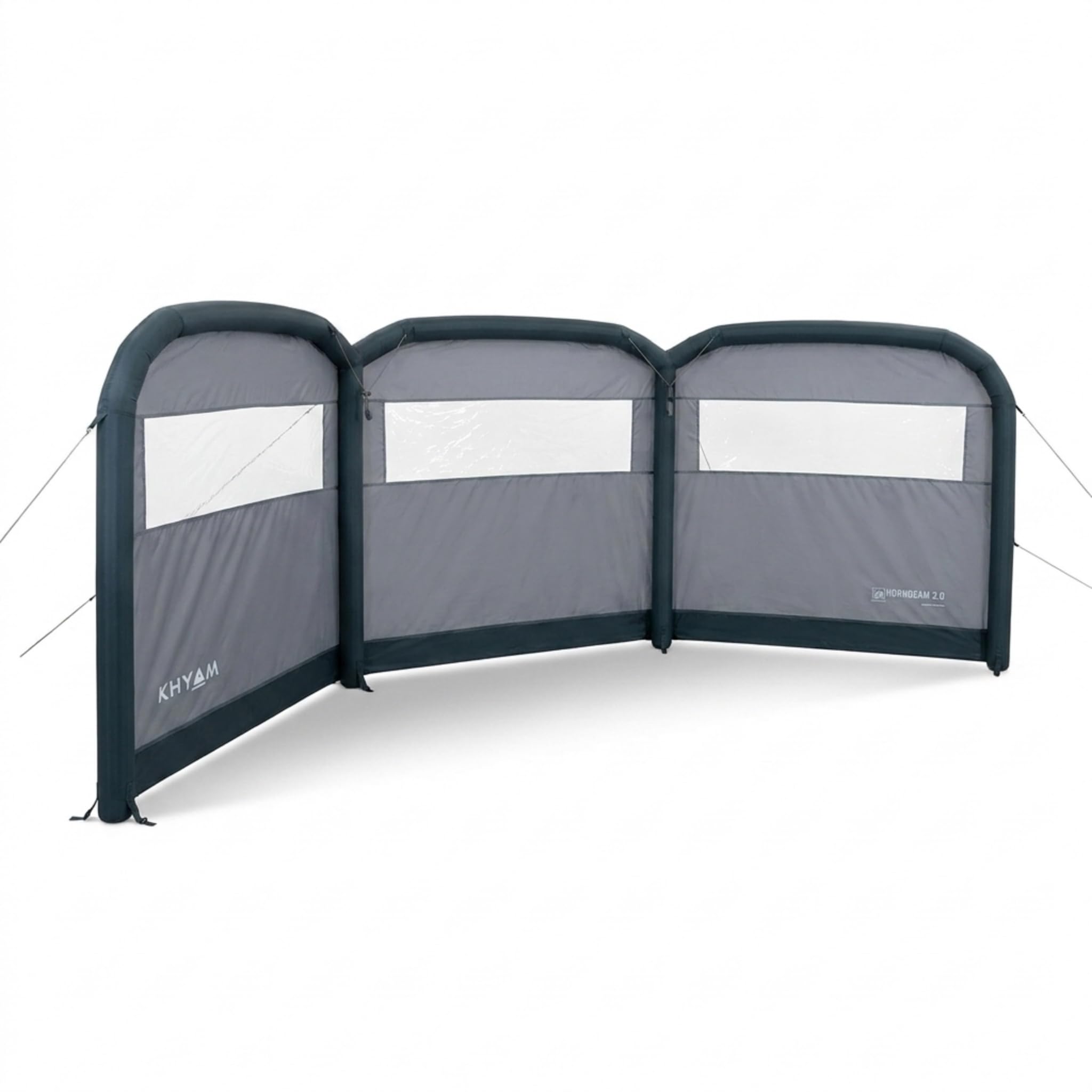 Khyam Camping Windbreak Range – Portable Caravan, Campervan & Beach Windbreaks, Privacy Screen for Camping, Motorhomes, Awnings & Outdoor Living Areas (Hornbeam)