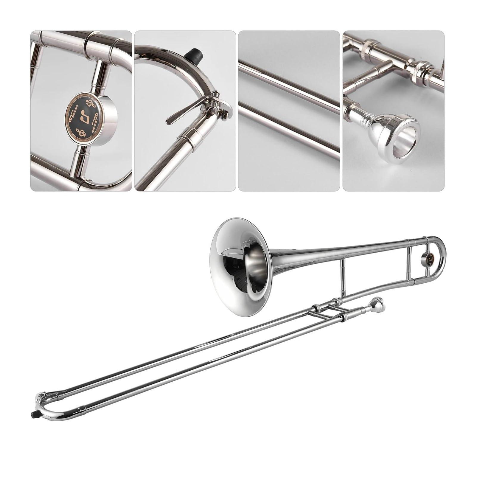 Puzon Puzon altowy Instrument dęty B dur odpowiedni dla początkujących