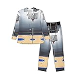 ZHANLEI (Basketball) Men's Pajama Sets, Long-Sleeved Pajama for Men Soft Pajamas and Pants with Pockets Casual Loose Homewear Set - Large Black