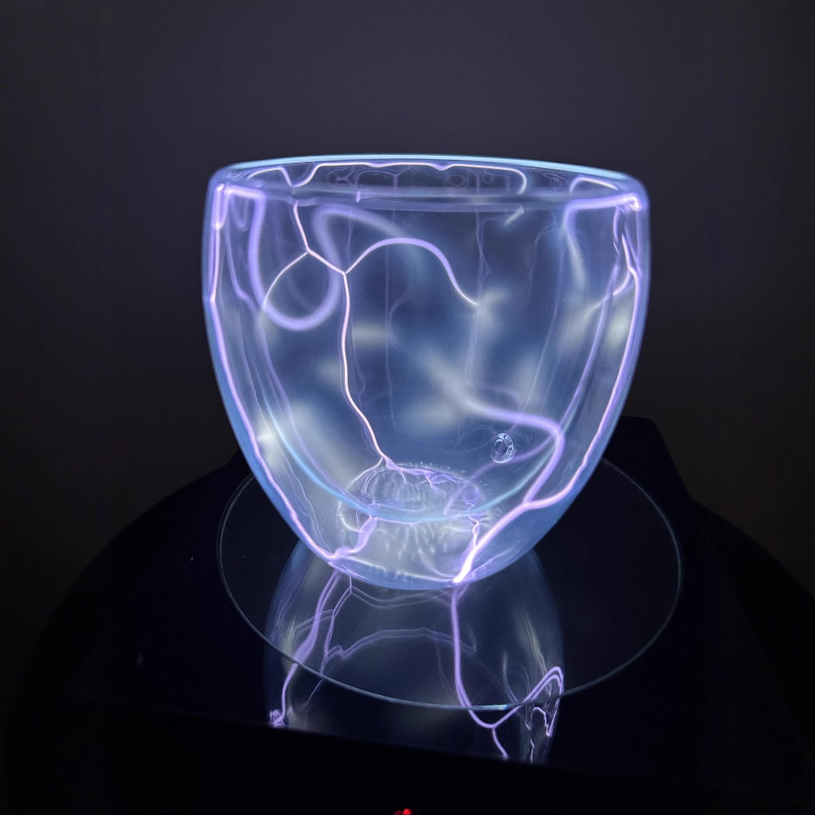 Lampada a Forma di Tazza al Plasma, Lampada Elettrica a Fulmini, Sensibile al Tocco, Alimentata Tramite USB, Illuminazione Scientifica E Didattica, per Bar, Club, Feste
