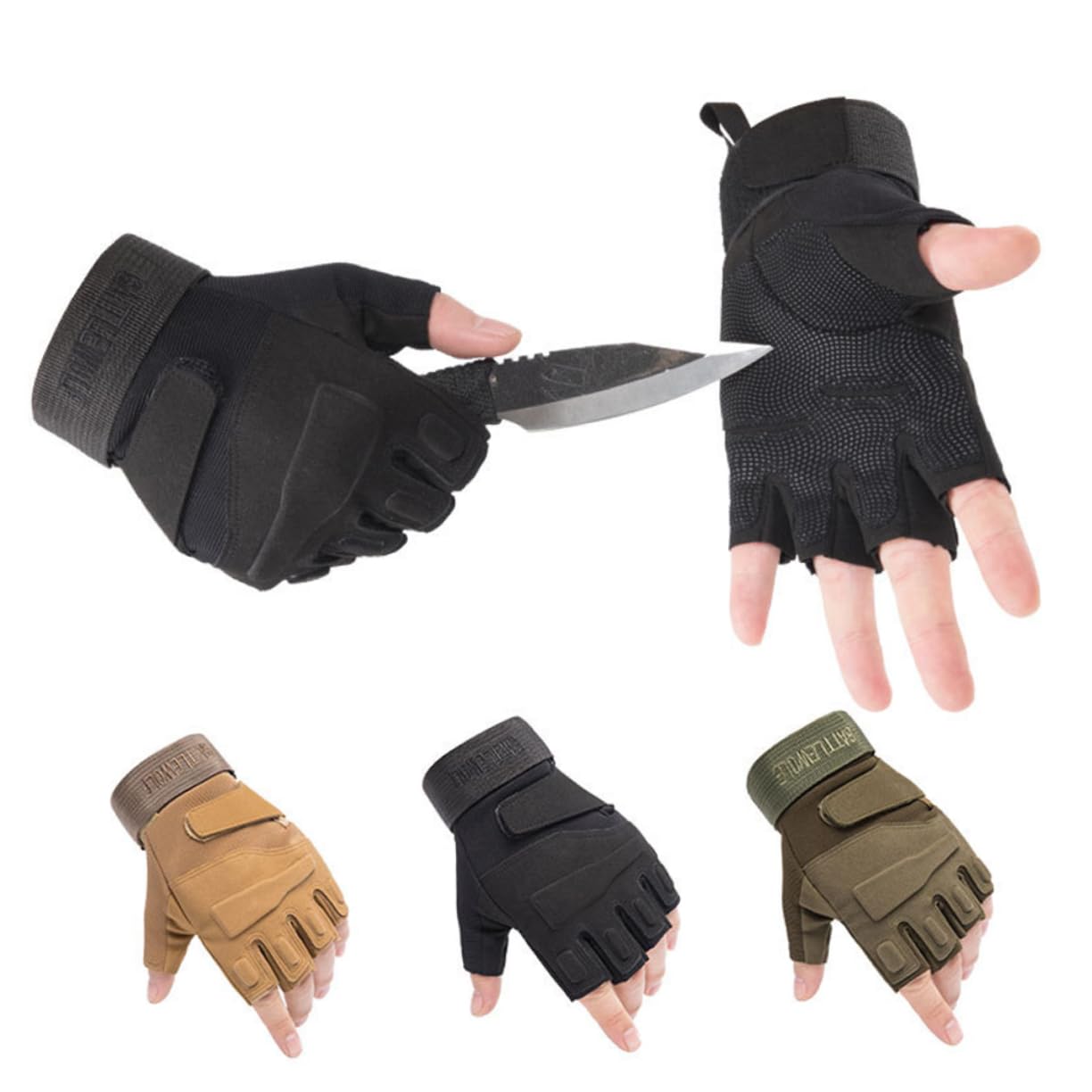 CALLARON 1 Paar Fitness Handschuhe Fahrradhandschuhe Stoßfester, Atmungsaktiver Fahrradhandschuh Bilden Perlmutt