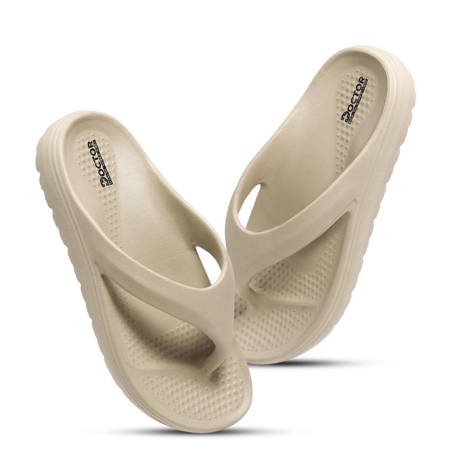 Floats women soft slippers with mild acupressure | Comfortable, stylish, and bright colorful flip flops | Lab tested Cushion and Bounce | Cushioned Footwear