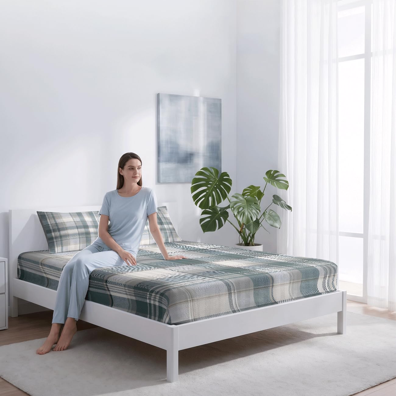 Lenzuolo Con Angoli Rinfrescante (Plaid 10,180x200cm)