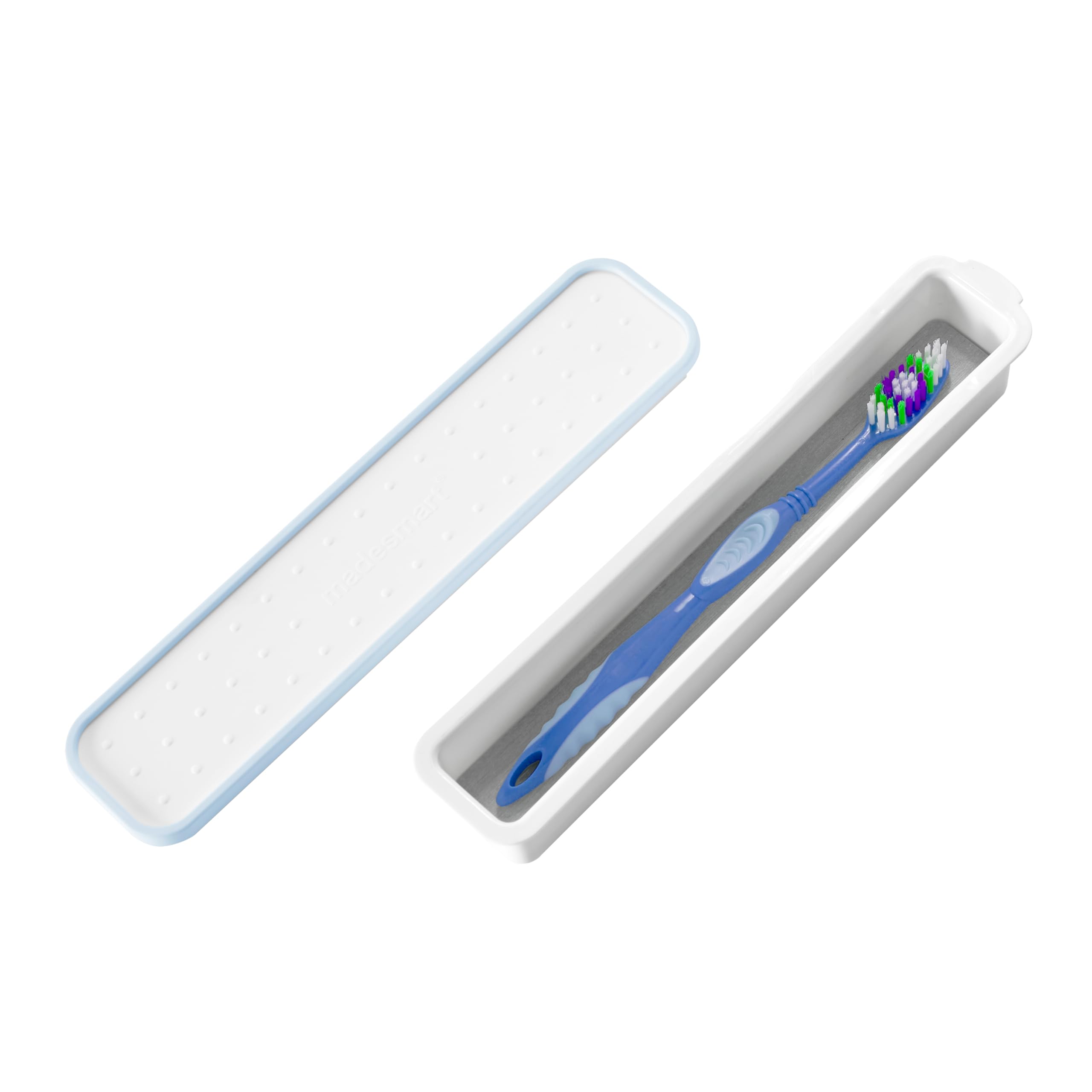Amazon.com: madesmart Travel Toothbrush Case with Drying Stone