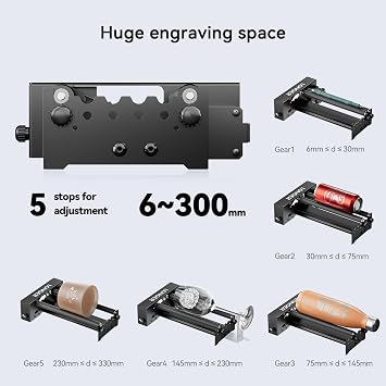 Roller for Engraving Cylindrical Objects Using an Engraving Machine.