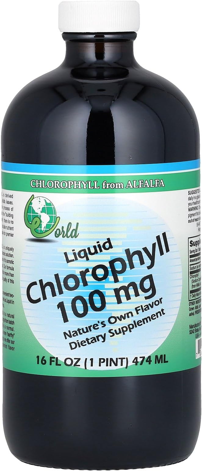 Chlorophyll Supplement, 100 mg, 16 Ounce