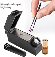 Vista 4 de Refractómetro de joyería, RHG181 1.30-1.81 Professional Portable Gemological