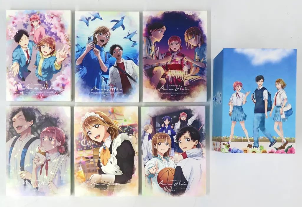 アオのハコ　Blu-ray 全巻収納BOX付き 全6巻 新品未開封 Amazon.co.jp: アオのハコ 初回生産版 全6巻セット Amazon.co.jp全巻