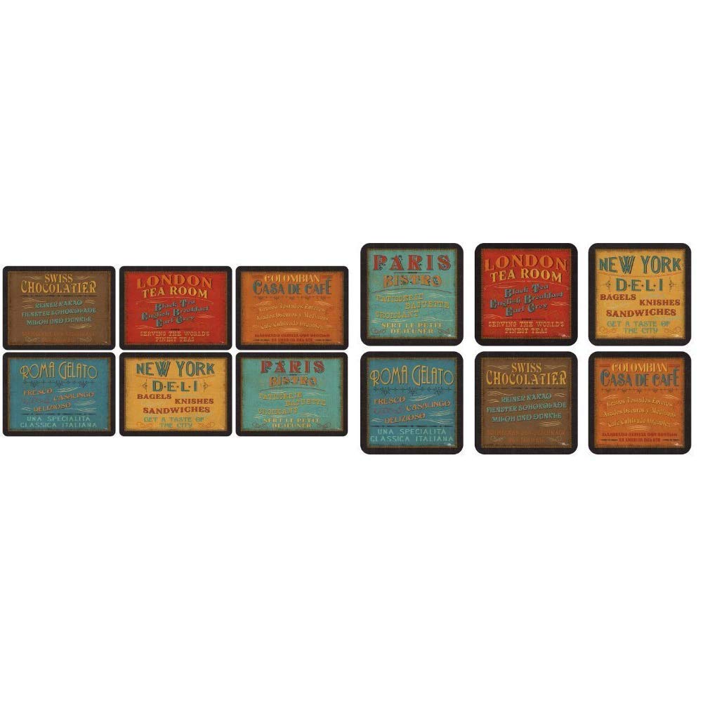 Pimpernel Lunchtime Placemats and Coasters Set Amazon.co.uk Home