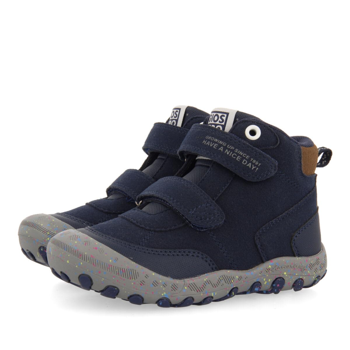GIOSEPPO Sneakers Abotinadas Tipo Trekking Marino para niña y niño larbert