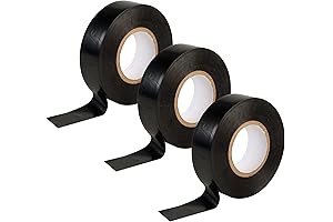 Versatile Thin Black Electrical Tape: Durable and Dependable for Every Electrical Need