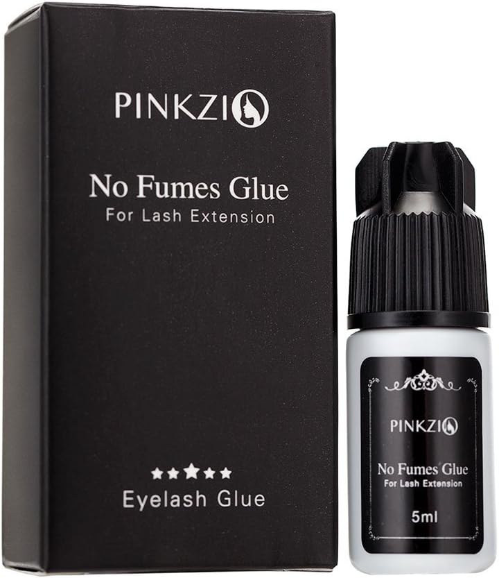 No Fumes Eyelash Extension Glue No Odor Glue For Lash Extension Extra Strong Semi Permanent Lash Extension Glue 5g (No Fumes)