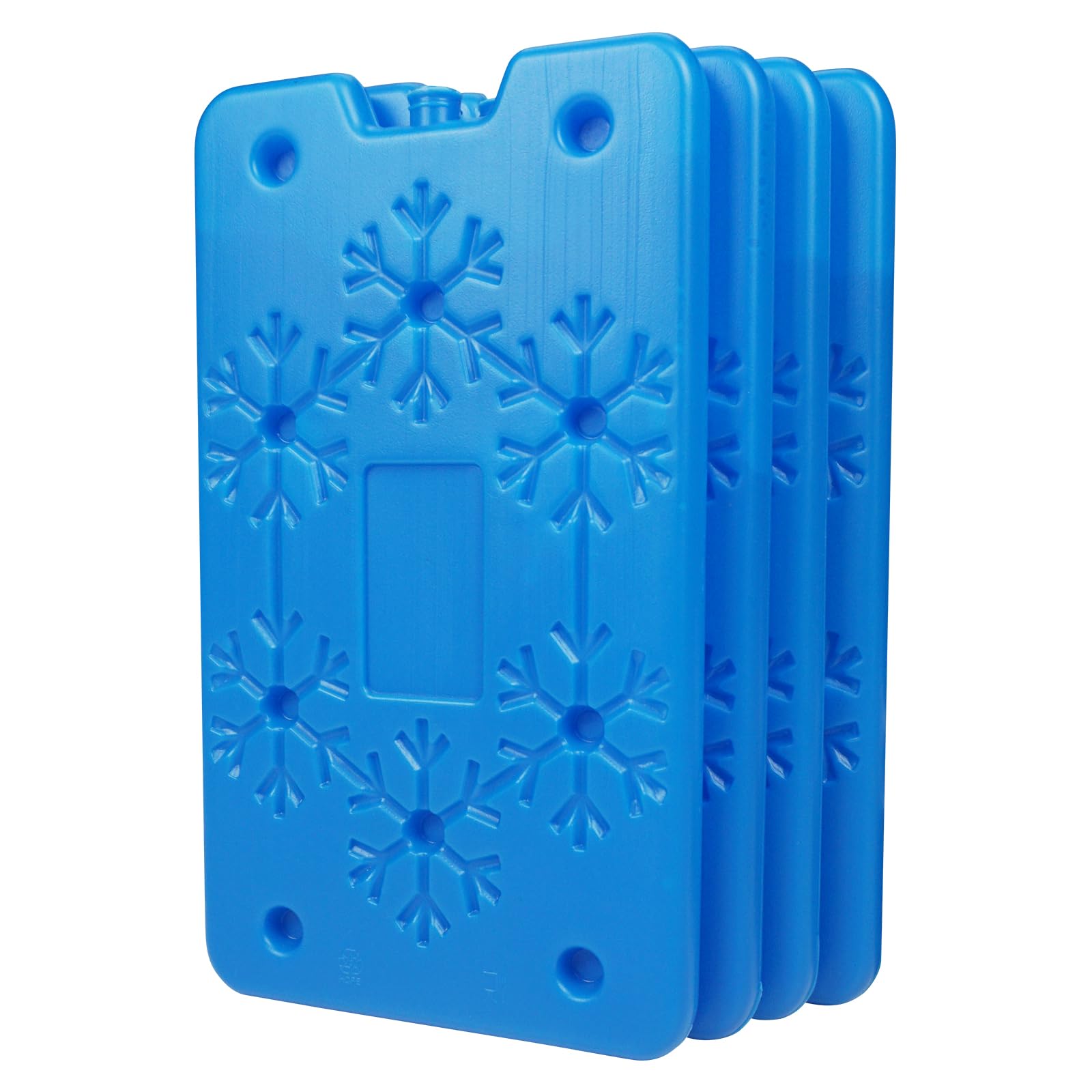 WORLD-BIO Reusable Ice Packs for Lunch Boxes, Coolers & Outdoor Activities, Freezer-Safe Cooling Gel Packs, Leakproof Cold Pads for Camping, Travel, School & Office