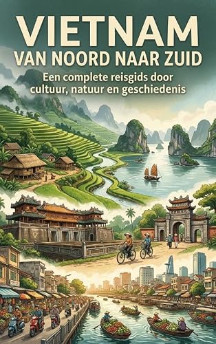 Vietnam van noord naar zuid: Een complete reisgids door cultuur, natuur en geschiedenis