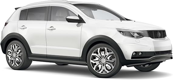 Unitec Daytona Hub Caps 16 Inches Black / Silver Pack of 4 Black/silver