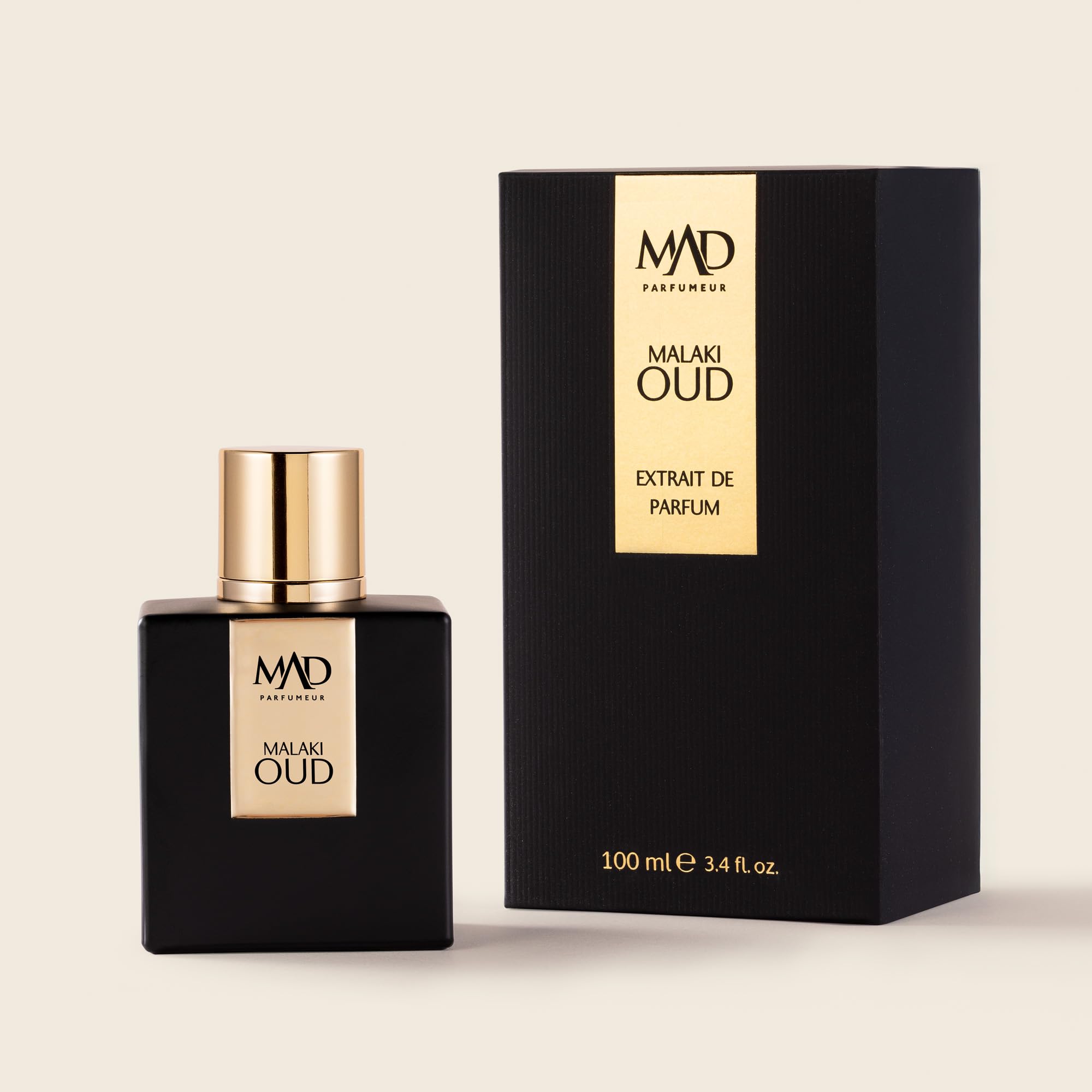 MAD Malaki Oud Unisex Parfüm Extrait de Parfum 100 ml–Zitrone,Jasmin
