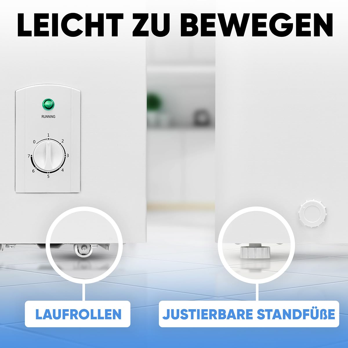 Bomann GT7355 100L Gefriertruhe weiß 4 Sterne -18°C 4,5 kg/24h