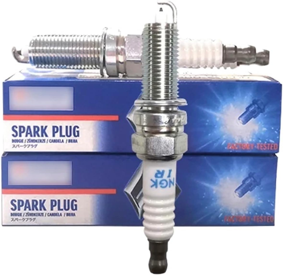 4pcs Compatible For Suzuki New Vitara SX4 S-cross Swift 1.0T, 1.4T Engine OEM Parts Car Iridium Spark Plug 09482-00642, ILZKR7D8
