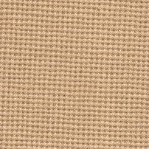 Image of Wizardi Lugana Rich Sand 3835 359, Precut Zweigart 25 Count Evenweave Cross Stitch Fabric, Cotton Viscose Embroidery Cloth, 19x27 in for Adults