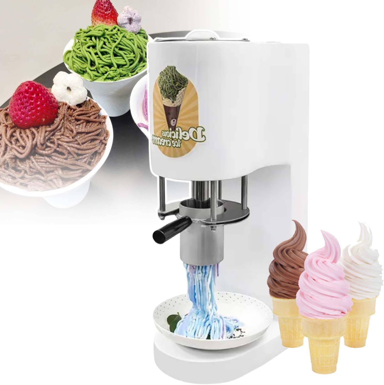 Soft Ice Cream Pasta Machine,Ice Cream Maker Machine For Home Or Commercial,Electric Ice Cream Forming Machine
