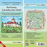  Backnang - Schwäbischer Wald: Wanderkarte mit Radwegen, Blatt 54-542, 1 : 25 000, Althütte, Murrhardt, Rudersberg, Spiegelberg, Sulzbach a.d.M., ... (NaturNavi Wanderkarte mit Radwegen 1:25 000)