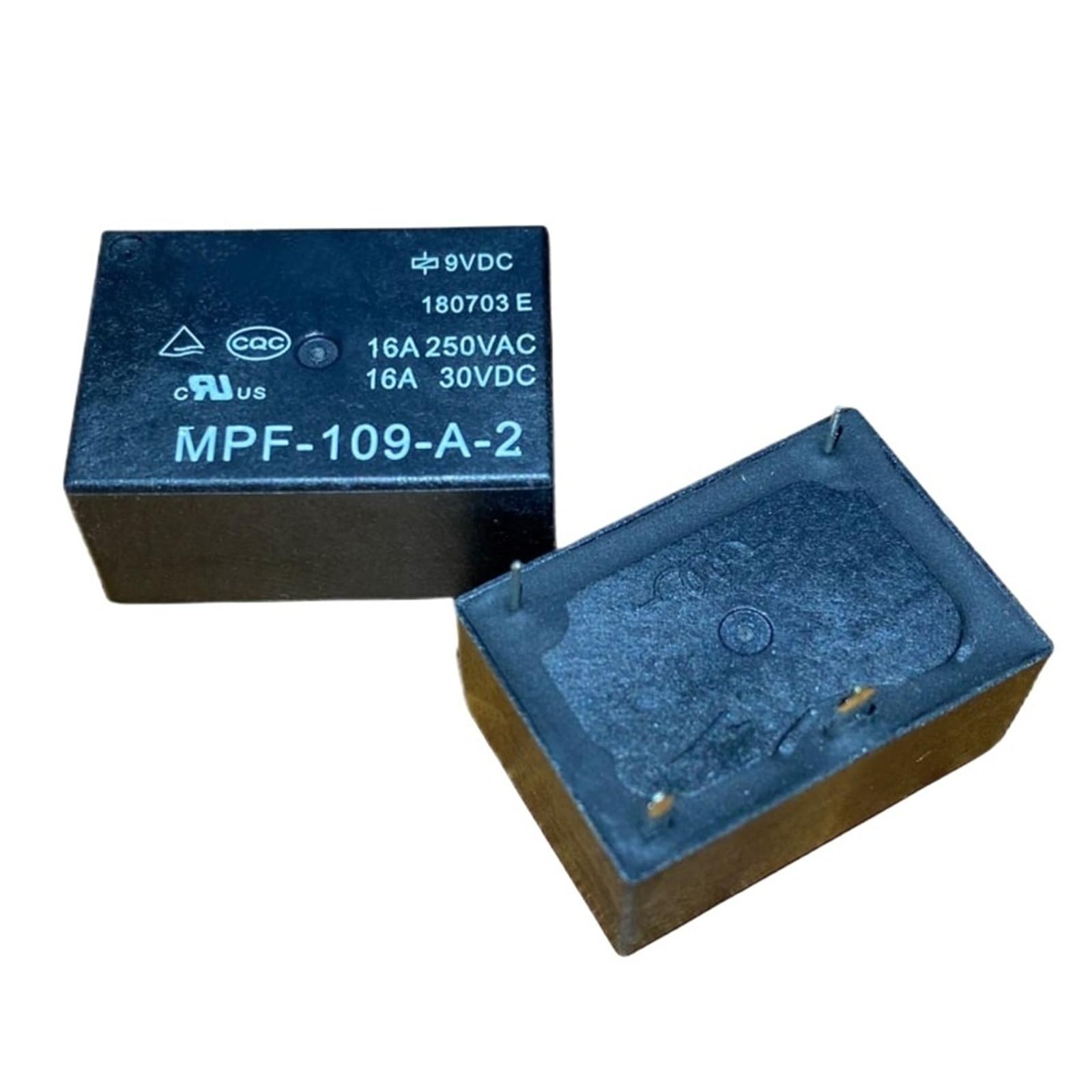 Relais 16A 250V CA MPF-112-A-2 commutation stable à 4 broches